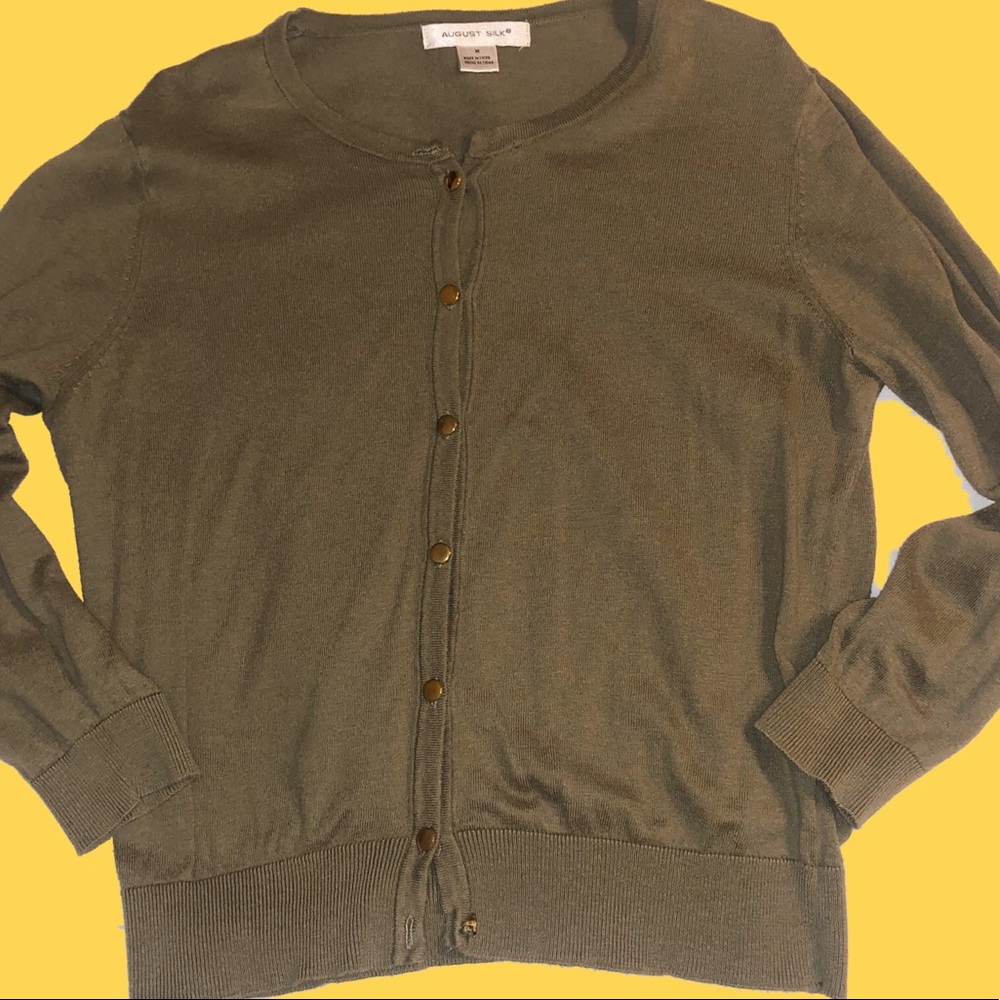 Augustus Silk Cardigan